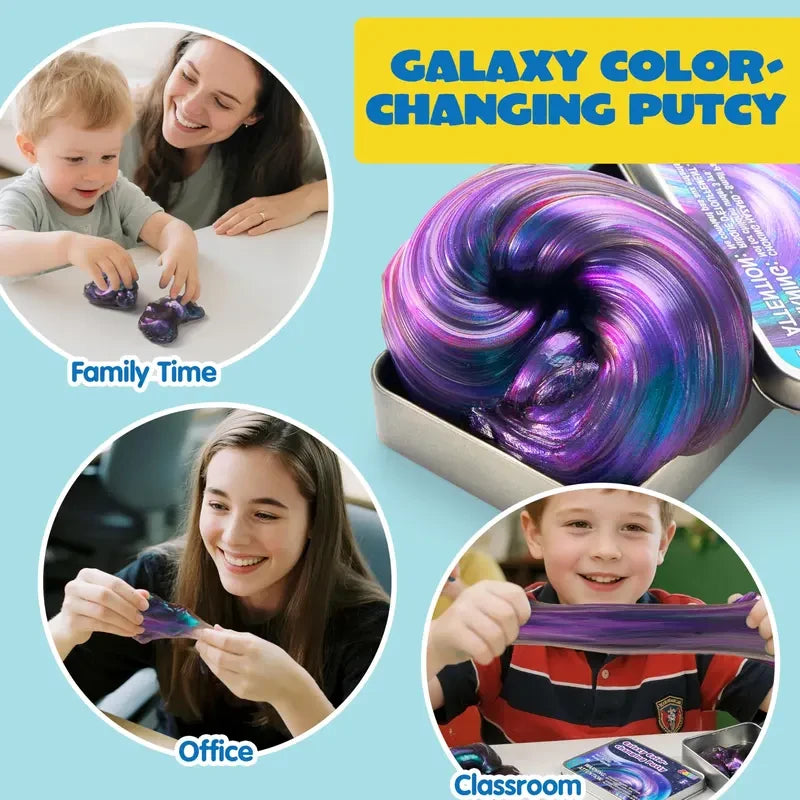 Galaxy Color-Changing Slime Putty