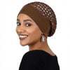 Stretchy Wide-Edge Sleeping Cap Set