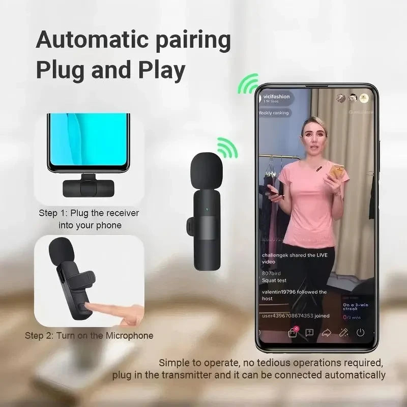 Wireless Lavalier Microphone