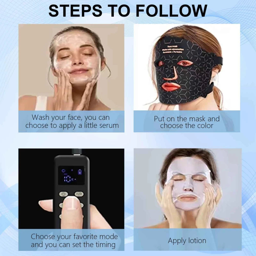 Portable LED Face Mask