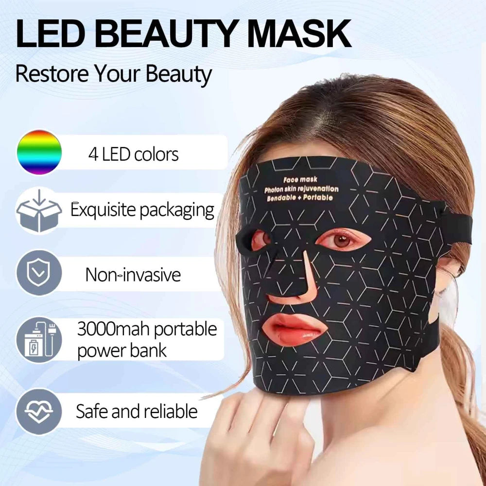 Portable LED Face Mask
