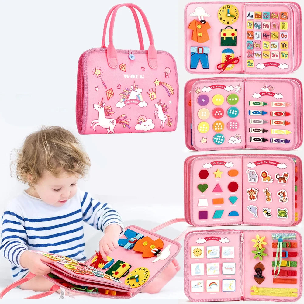 Montessori Educational Busy Book