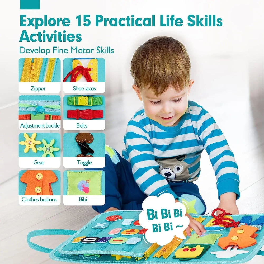 Montessori Educational Busy Book