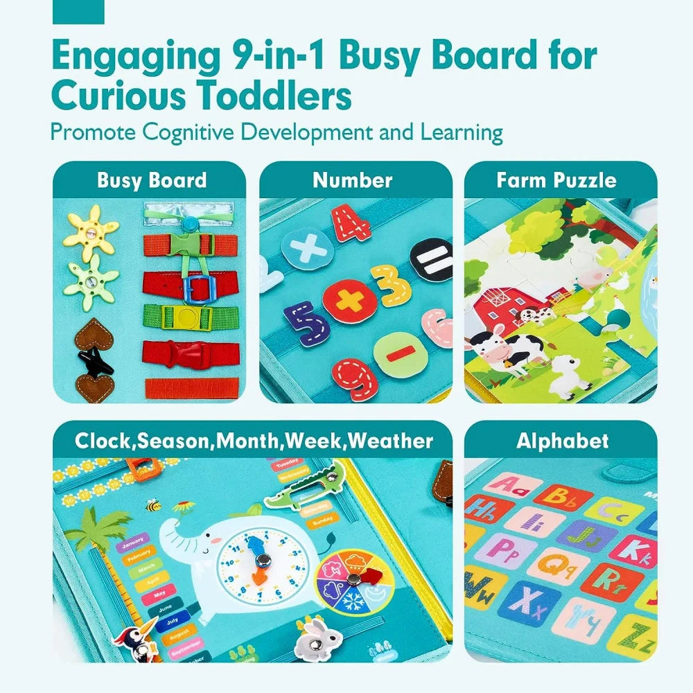 Montessori Educational Busy Book