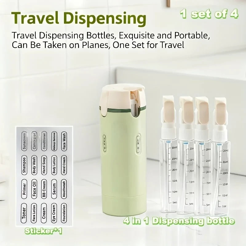Minimalist Travel Dispenser Bottle