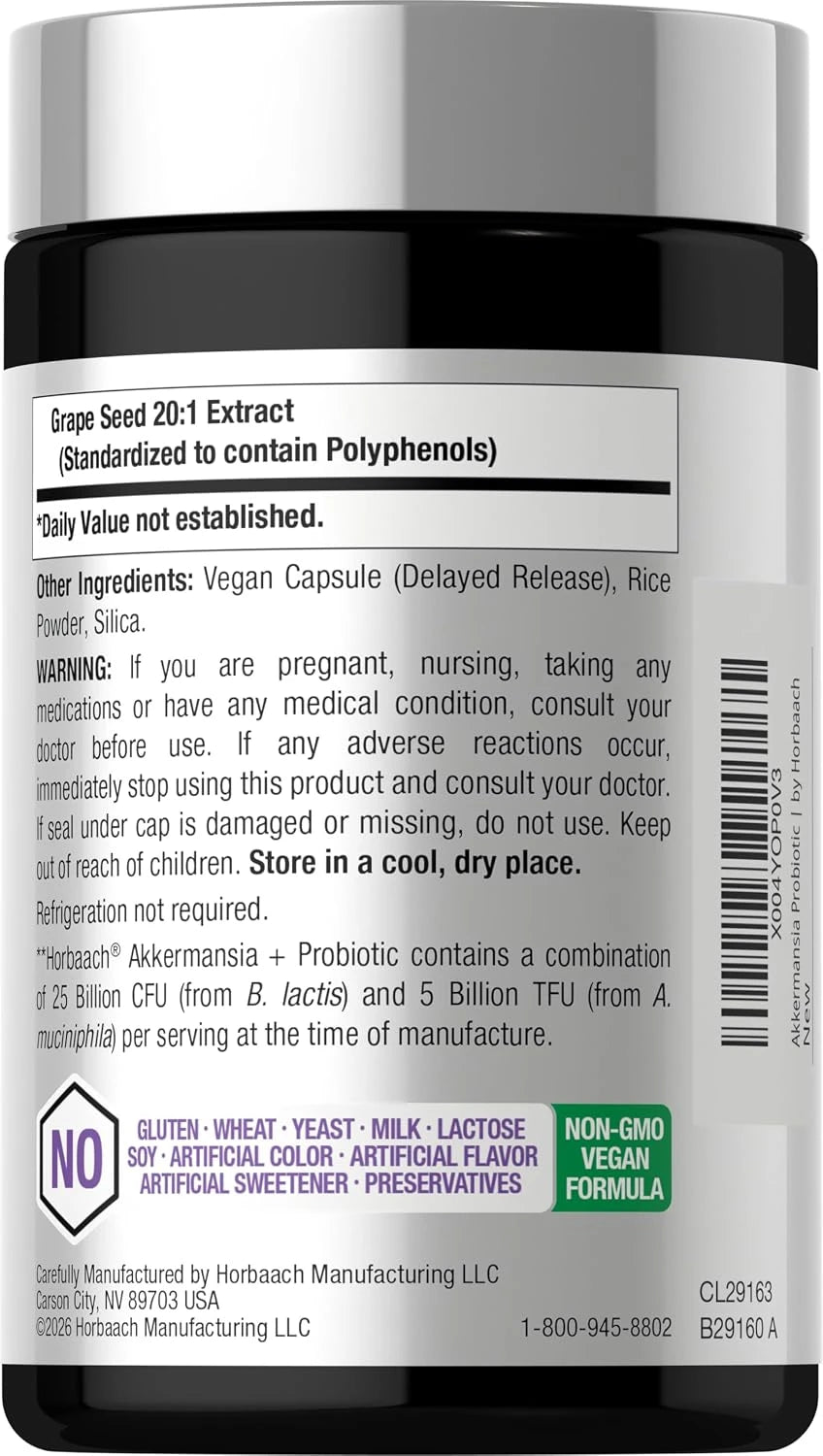 Akkermansia Muciniphila Probiotic Supplement