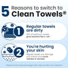 Clean Skin Club Disposable Face Towels