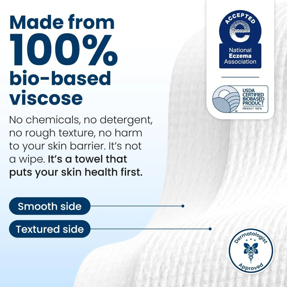 Clean Skin Club Disposable Face Towels