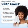 Clean Skin Club Disposable Face Towels