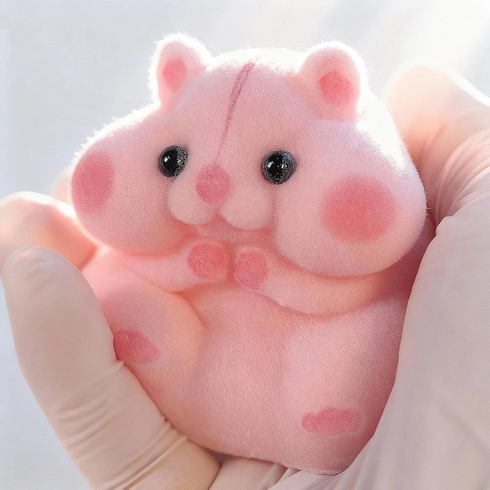 Silicone Hamster Squishy Fidget Toy