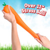 Toymendous Jumbo Squishy Carrot