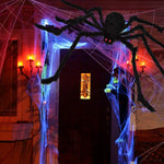 Giant Spider Web Halloween Decoration Set