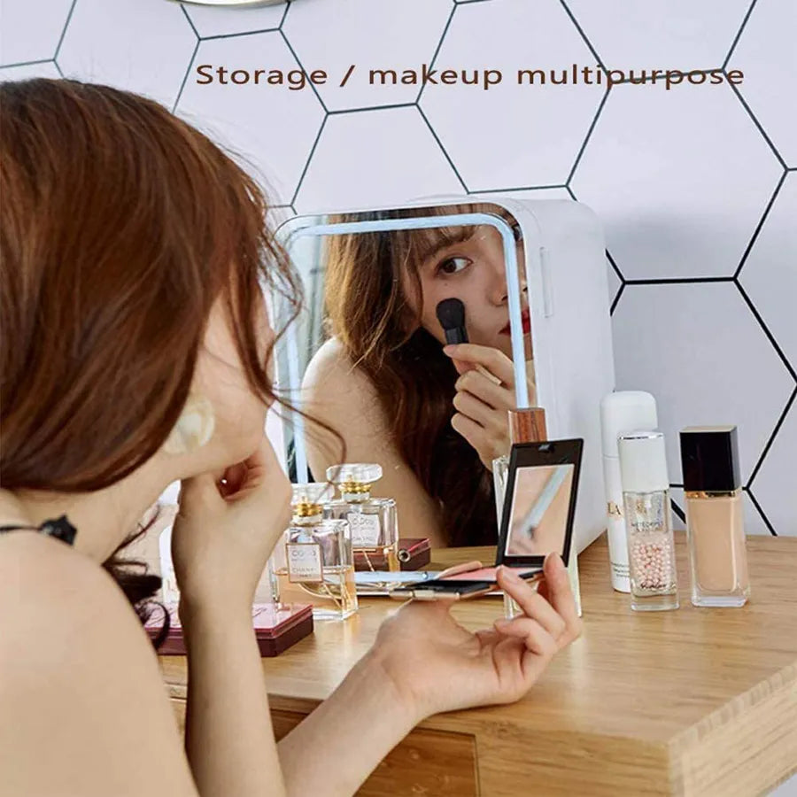 Mini Portable Makeup Fridge