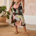 Euramerican Summer Snow Spins Half-Length Skirt